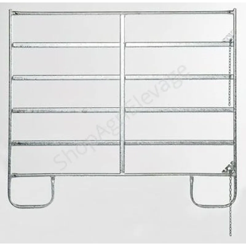Barriere pour bovins : panel de contention h.1.60m