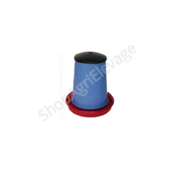 Mangeoire 18 kg avec grille anti-gaspillage de marque giordano - Alimentation - Volaille