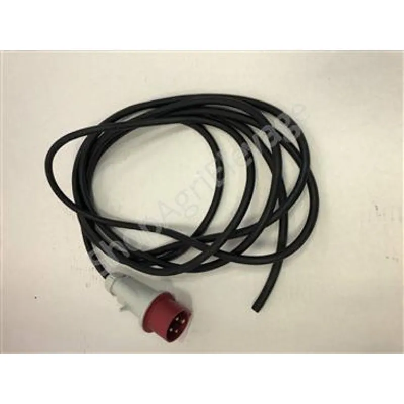 kit raccordement moteur triphasé x mètre 4G2,5 + prise européenne 3P + T 32A