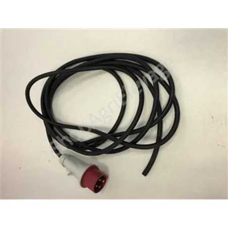 kit raccordement moteur triphasé x mètre 4G2,5 + prise européenne 3P + T 32A