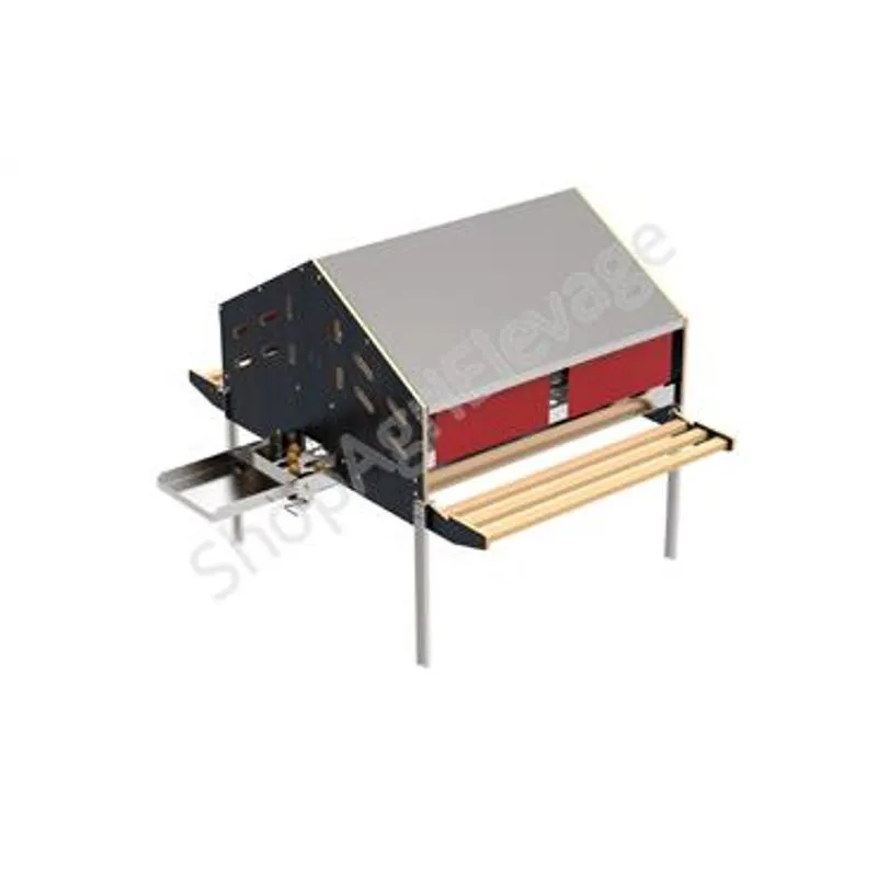 Pondoir COLLECTIF central ramassage manuel avec tapis