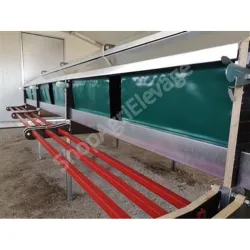 Pondoir COLLECTIF central ramassage manuel avec tapis