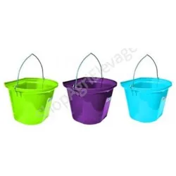 Seau d'écurie gradué 17,5 L – Seau de mesure pour chevaux