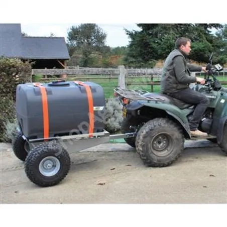 CITERNE ROULANTE 400L POUR QUAD ET MICRO TRACTEUR - Marque : La Gée