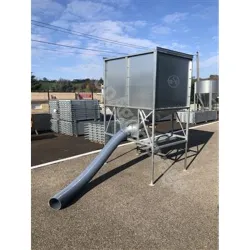 tuyau souple pour container galvanisé 2m³ - Stockage des céréales