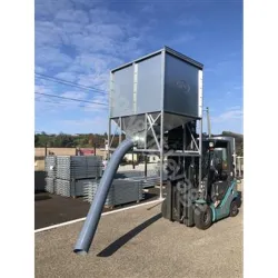 tuyau souple pour container galvanisé 2m³ - Stockage des céréales
