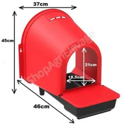 Pondoir plastique Confort en lot de 1 ou 5 pondoirs - Volaille