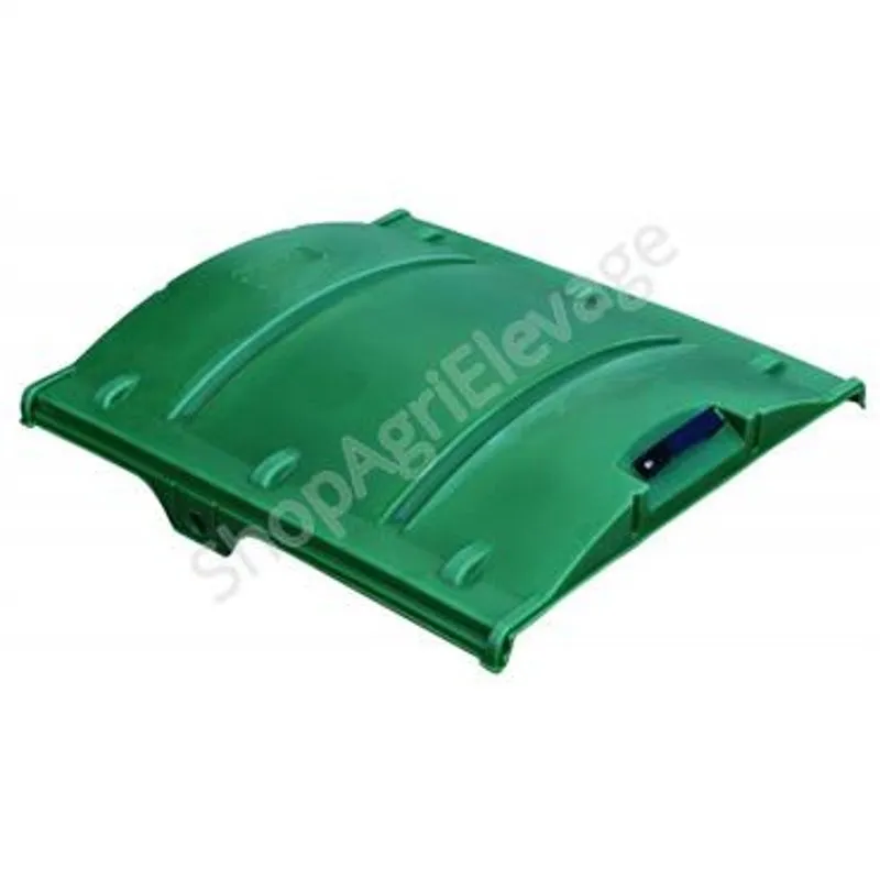 Couvercle à glissières basculant pour chariot aliment PRO-FEED - Marque : La Gée