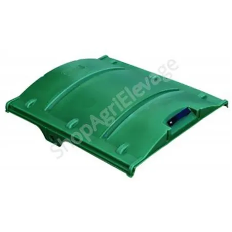 Couvercle à glissières basculant pour chariot aliment PRO-FEED - Marque : La Gée