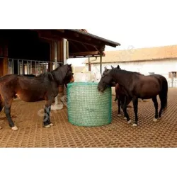 Filet à foin pour balles rondes - râtelier chevaux