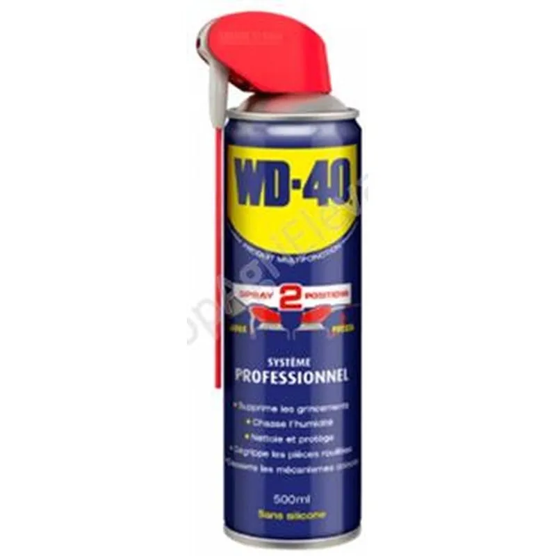 Dégrippant multifonction systeme Pro WD40 - Aérosol 500 ml