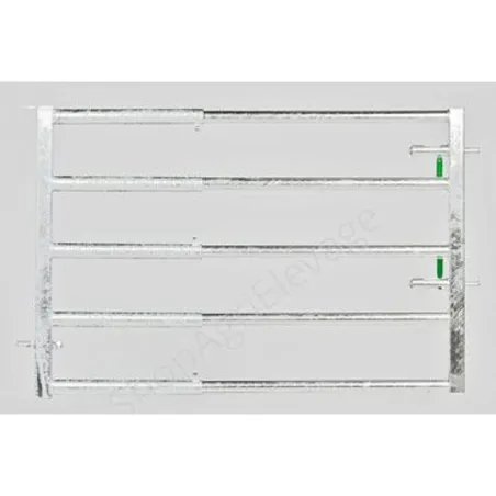 Barriere pour bovins : porte autolock ex5