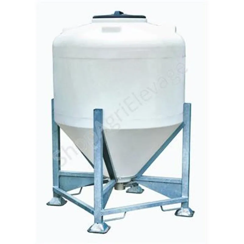 Silo à aliment monobloc 1000L sur chassis - LA GEE - Stockage