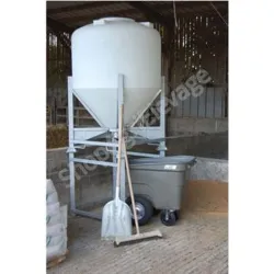 Silo à aliment monobloc 1000L sur chassis - LA GEE - Stockage