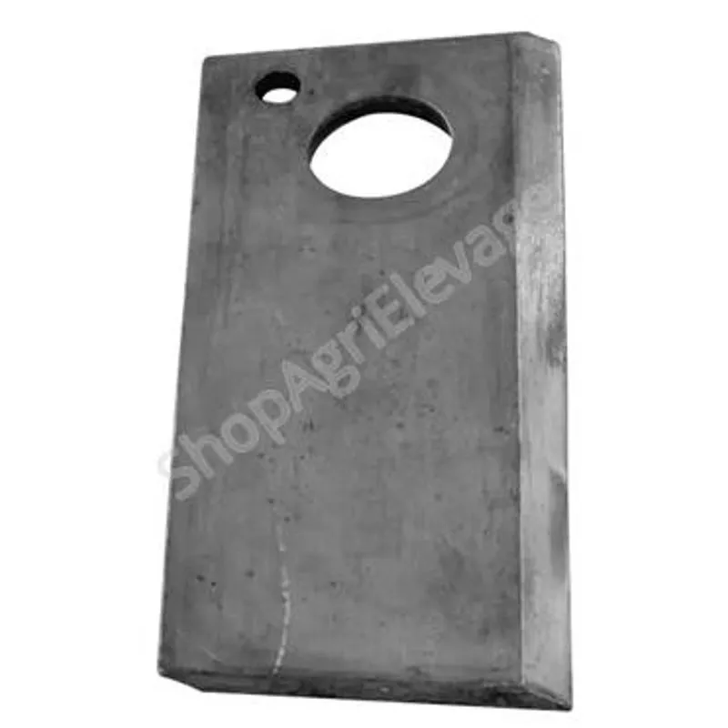 Couteaux vrille 50x4x107mm trou 18mm origine Kverneland - Fenaison