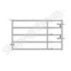 Barriere pour bovins : porte d’herbage autolock