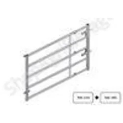 Barriere pour bovins : porte d’herbage autolock