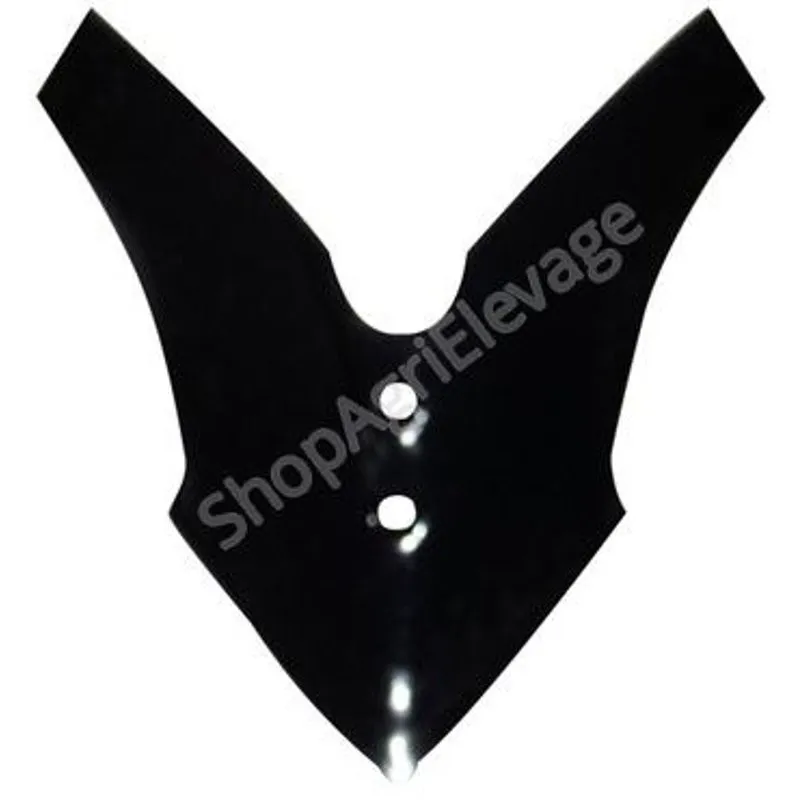 Soc butteur 300x4mm pour les équipements et matériels de travail du sol