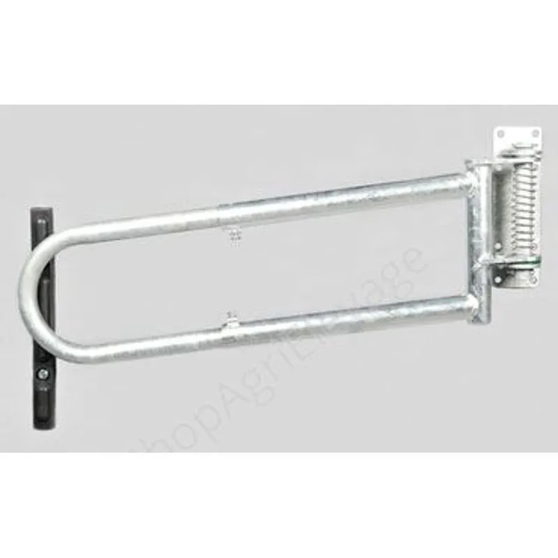 Barriere pour bovins : portillon anti-retour simple