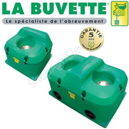 Abreuvoir isolé ThermoLac bol La buvette pour chevaux et bovins