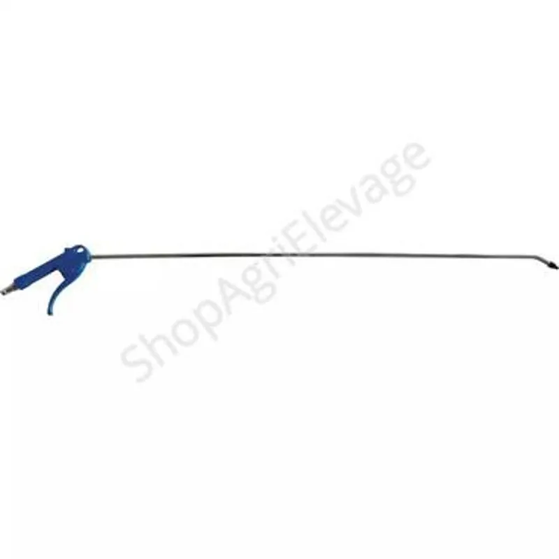 Soufflette plastique bec long 90 cm avec raccord rapide - Compresseur