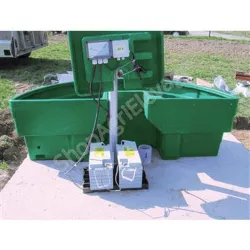 Kit abreuvoir pompe solaire et batteries SOLAR-FLOW 1500L La Buvette
