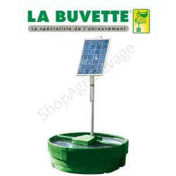 Kit abreuvoir pompe solaire et batteries SOLAR-FLOW 900L La Buvette