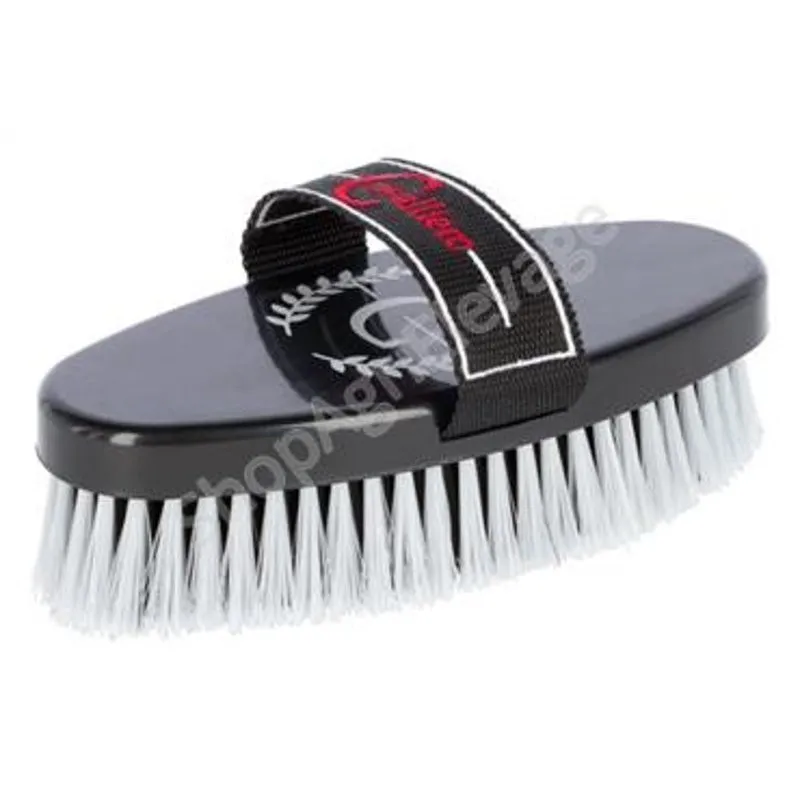 Brosse douce Covalliero 17 cm - Equipements pour les chevaux
