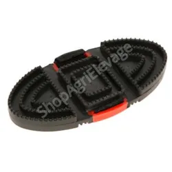 L'étrille flex3 Covalliero de couleur rouge vu du dessous.