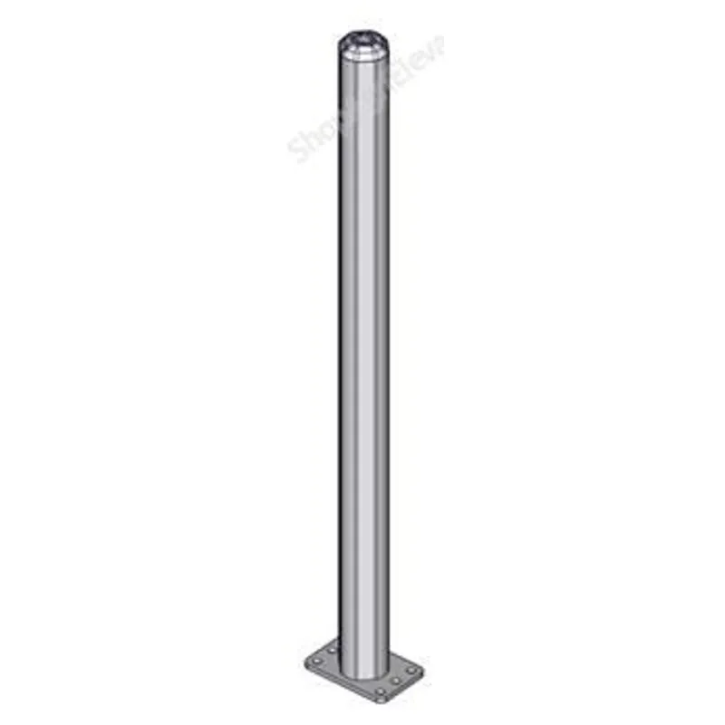 Poteau sur platine d.76mm l.1.10m nu ou complet - Tubulaire Ovin / Caprin