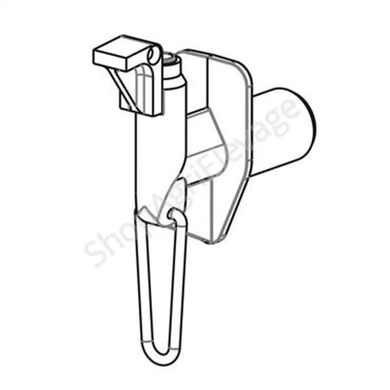 Gicleur coudé Calorix 3000W