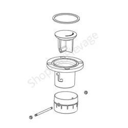 Ensemble de vidange Ø100 mm pour abreuvoirs