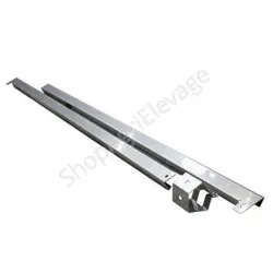Cornière acier inox avec boulonnerie pour GV460