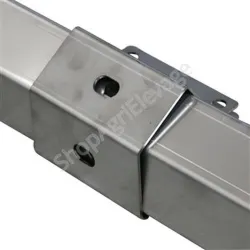 Cornière acier inox avec boulonnerie pour GV460