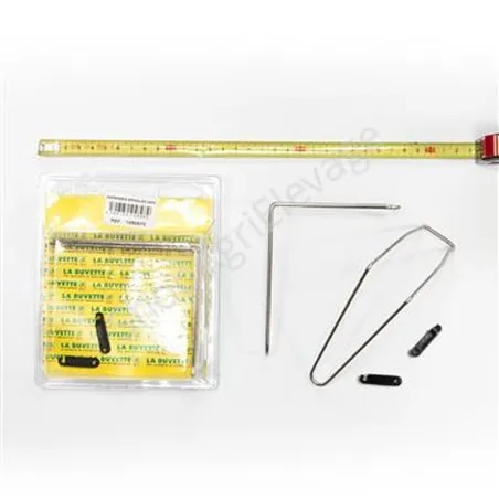 COQUE 2 GRANDES EPINGLES INOX POUR FLOTTEUR La Buvette