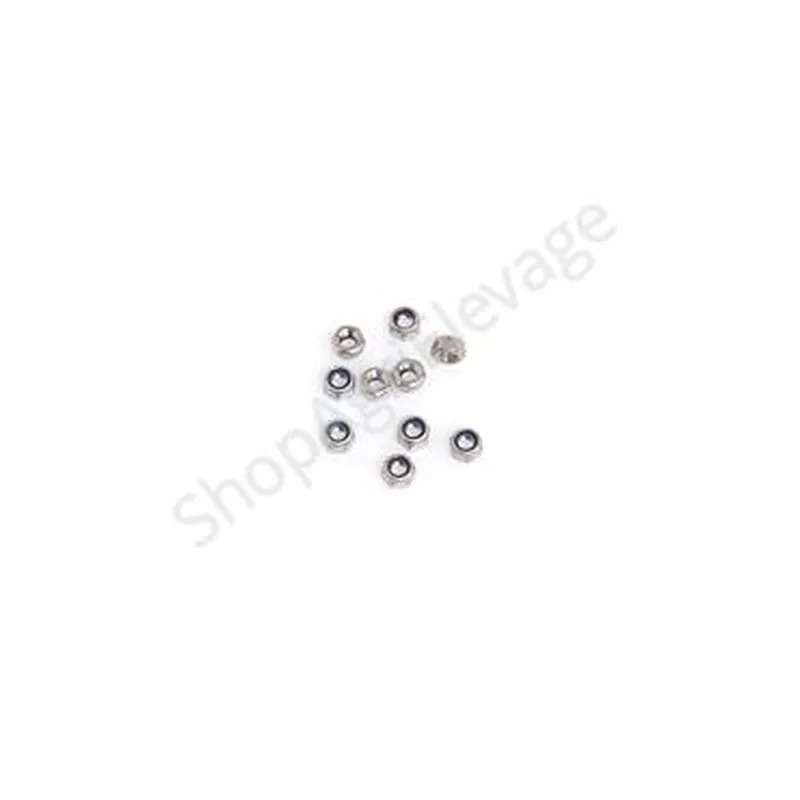 Écrous frein Inox Ø 5 mm (par sachet de 10)