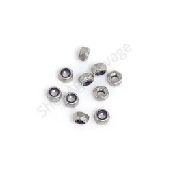 Sachet de 10 écrous frein inox M10