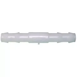 JONCTION POLYPROPYLENE DROITE CANNELE TUYAU 12 MM