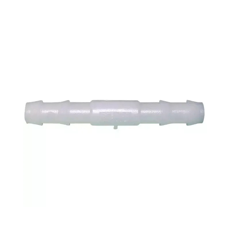 JONCTION POLYPROPYLENE DROITE CANNELE TUYAU 12 MM