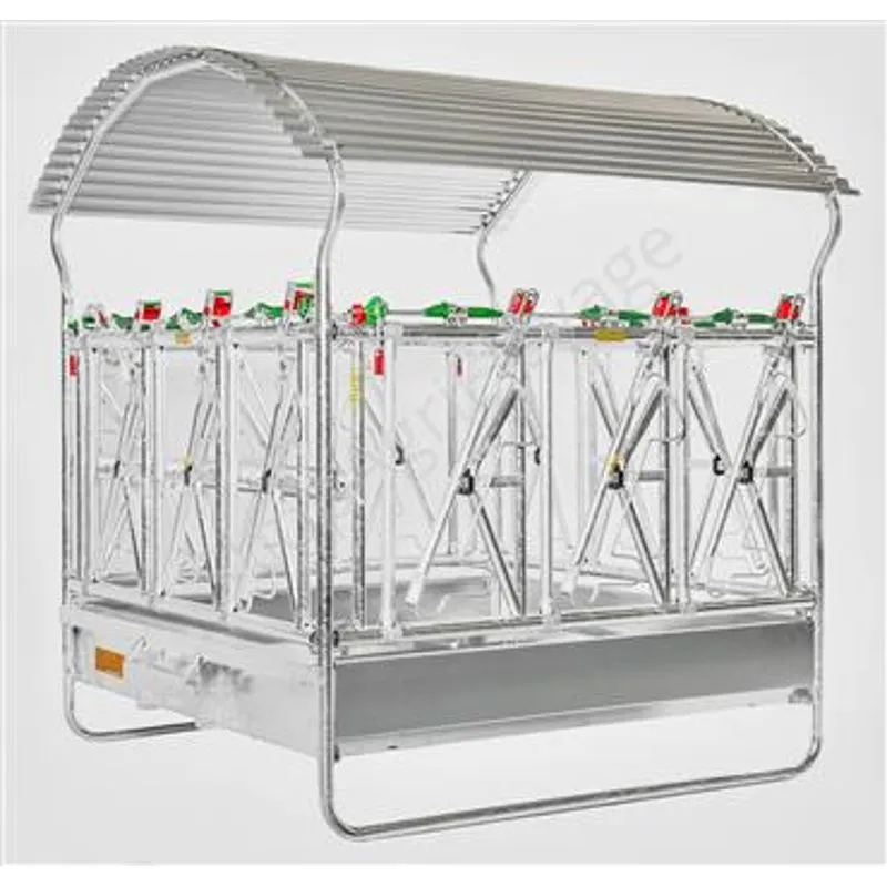 Ratelier pour bovins : ratelier jourdain 4 faces type safety iv