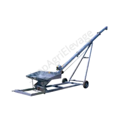 Vis sur chariot galvanisée à chaud Ø160, 200 ou 250 en longueur 12m
