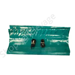 Manchette PVC L. 50 cm Ø350 avec 2 sangles