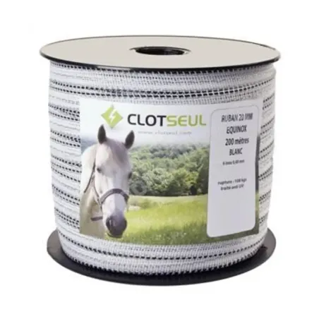 Ruban prestige 20mm - Clôture chevaux