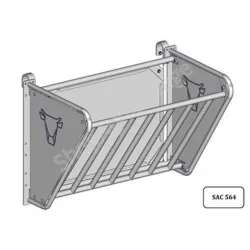 Ratelier pour bovins : ratelier modulable vache