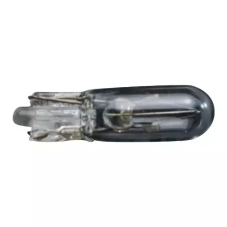 Ampoule témoin sans culot de 12 V et 1,2 W vue de face, de la marque Fournial. Présenté en blister de 5 pièces.