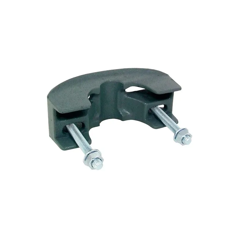 Etrier de fixation 2"-3" soit 60-89 mm de la marque Rico Suevia, vu de profil