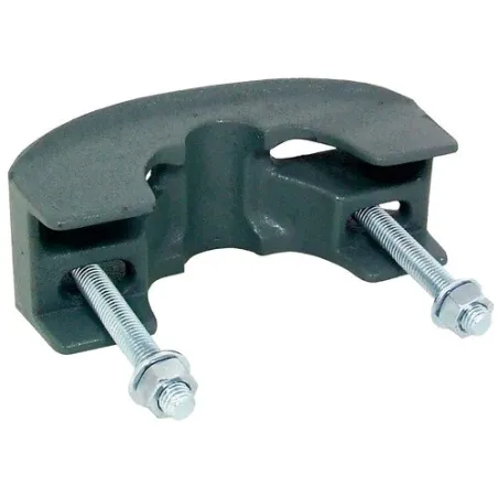 Etrier de fixation 2"-3" soit 60-89 mm de la marque Rico Suevia, vu de profil