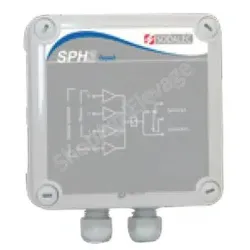 Le détecteur de tension SPH-3 de la marque Sodalec Sodis, vu de face.