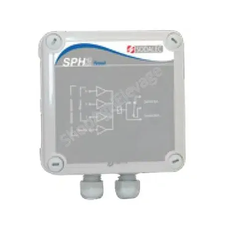 Le détecteur de tension SPH-3 de la marque Sodalec Sodis, vu de face.