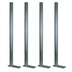 Jeu de 4 pieds indispensable pour l'abreuvoir Grand Volume 610L de la marque Rico Suevia. Vu de face.